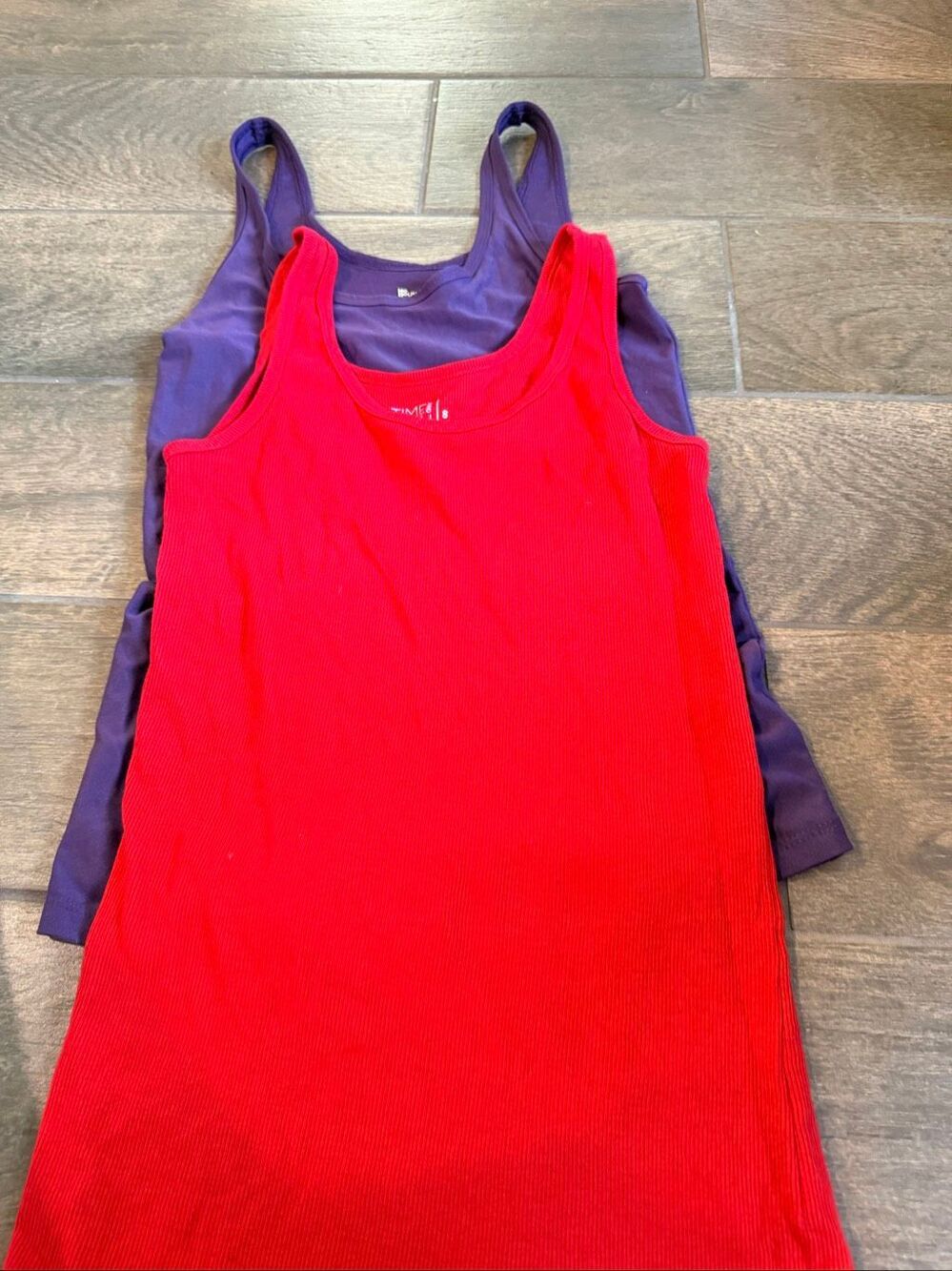 No Boundaries Kids Tank Top Bundle Ribbed Cami Pink Purple Size Small (5)